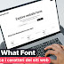 Find What Font | identifica i caratteri dei siti web