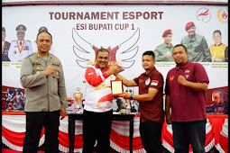 Bupati Karimun Membuka Turnamen Esport Indonesia ESI Bupati Cup I