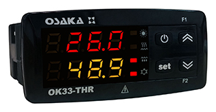 Indicador Digital Humedad Temperatura OK 33-THR