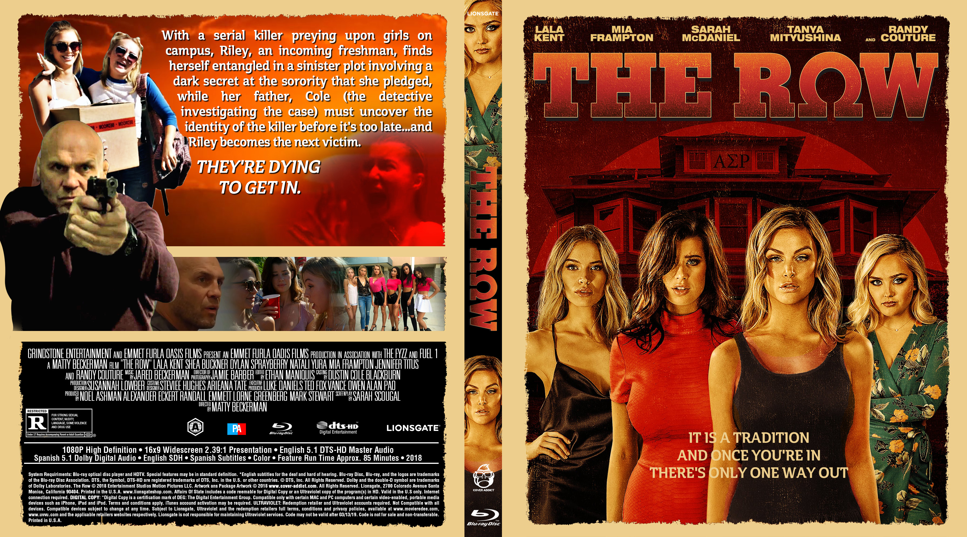 The Row Bluray Cover - Cover Addict - Free DVD, Bluray 