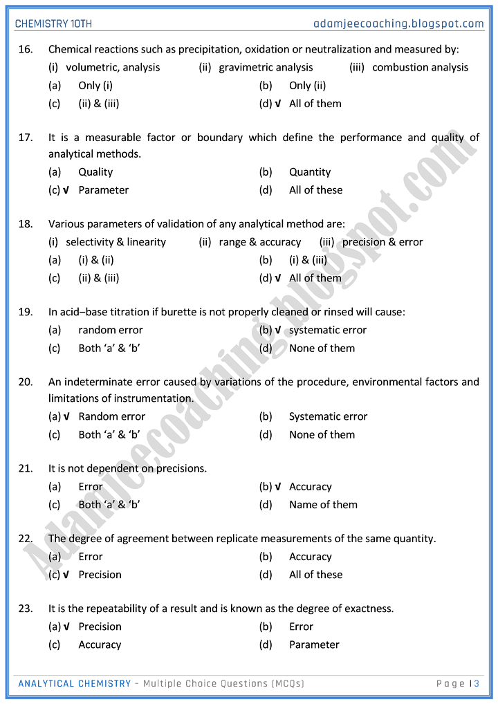 analytical-chemistry-mcqs-chemistry-10th