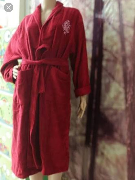 Handuk kimono lenuta merah