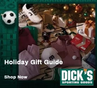 Dick's and receive up to 50% on this week's Black Friday deals.