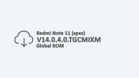 Redmi Note 11 (spes) V14.0.4.0.TGCMIXM Global ROM