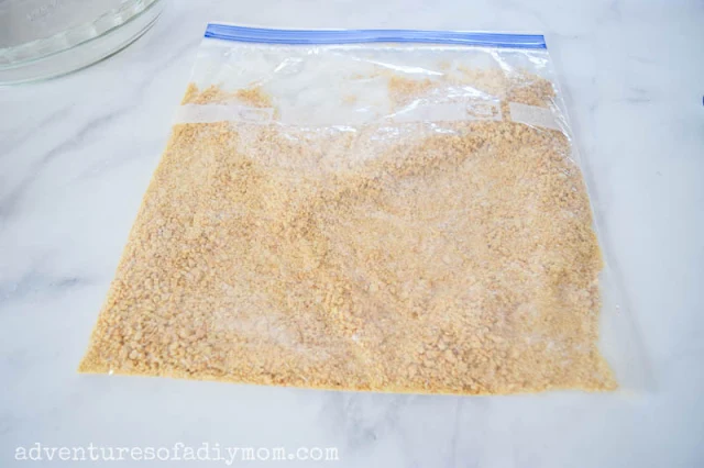 crushed graham crackers