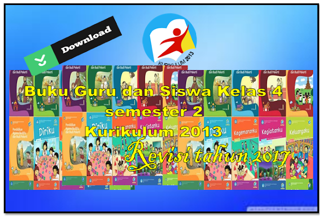 Buku Kurikulum 201 kelas 4 semester 2 revisi 2017