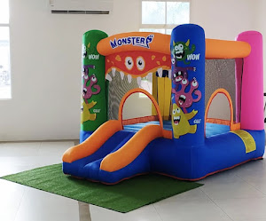 CASTILLO INFLABLE MONSTER  KIDS FUN PARTY