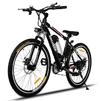 Ancheer Power Plus Electric Mountain Bike (non-folding), review features compared with other Ancheer mountain e-bikes