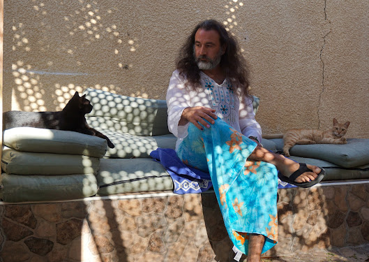Omar Cherif in Dahab, Sinai, April 2023 - Words I Made Up — The Nineteenth, One Lucky Soul