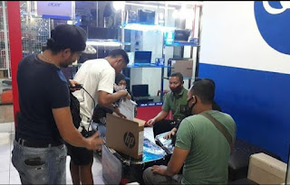 Pendapatan Turun Akibat Pandemi Covid-19 , Begini Ungkap Salah Satu Marketing Di Ciber Mall Malang