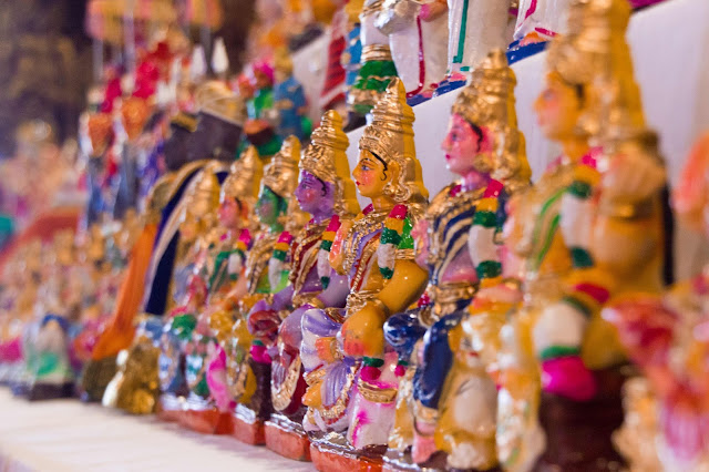 Dasara Doll display at Kesariya 