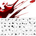 Glossy Blood Splatter - Photoshop Brushes