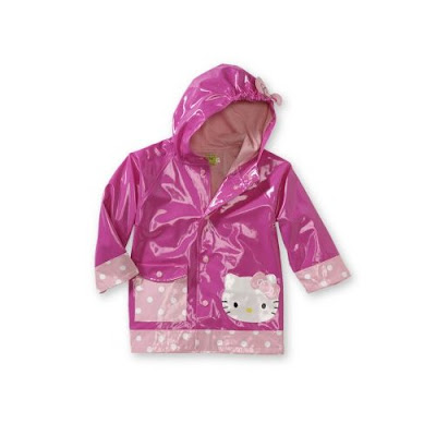 Hello Kitty Polka Dotted Cutie Rain Coat