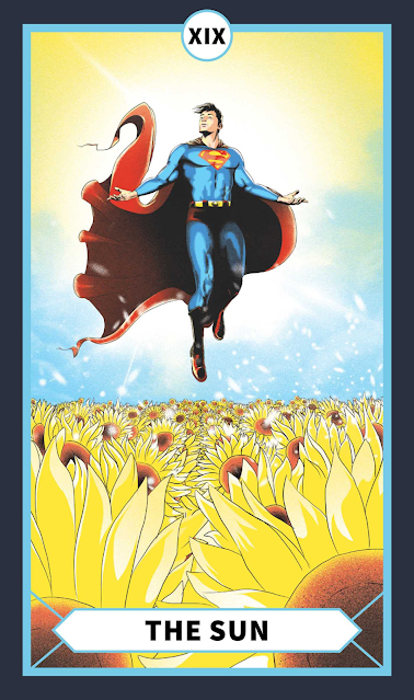 2022 Insight Editions : The DC Tarot Deck - Superman, The Sun