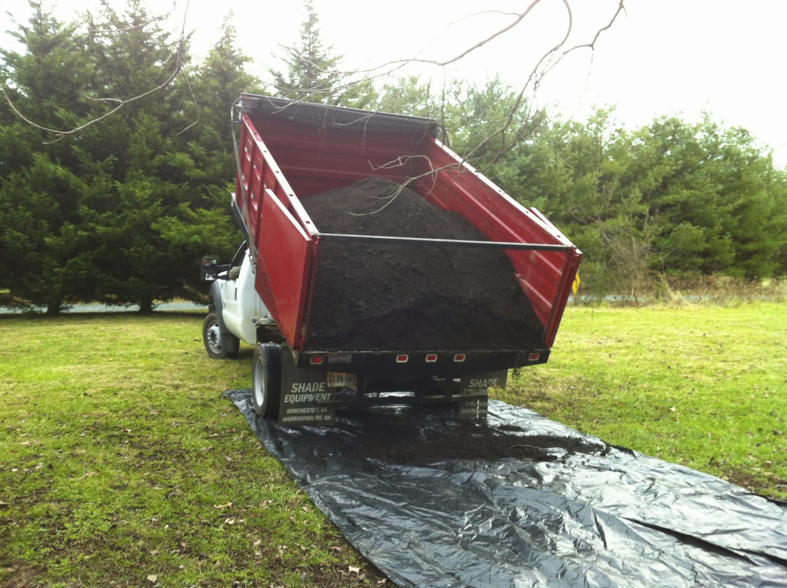 Our compost arrives!