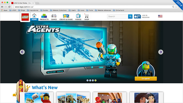 pagina lego.com em 2014