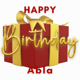 Happy Birthday Abla GIF