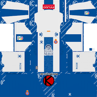 Espanyol 2019/2020 Kit - Dream League Soccer Kits