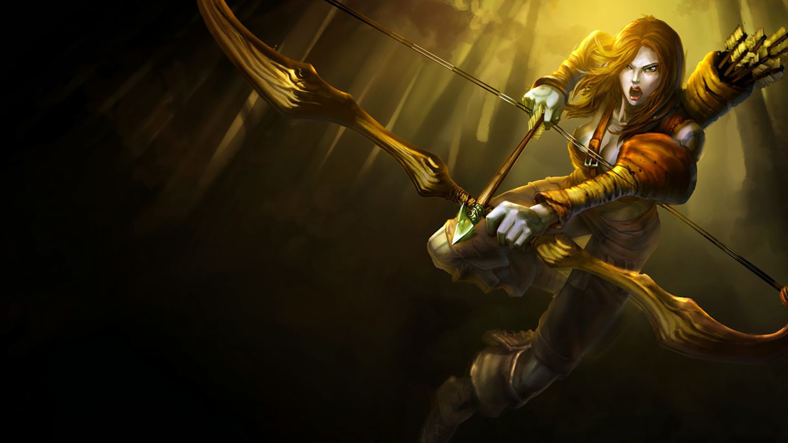 Ashe League of Legends Wallpaper-full-HD