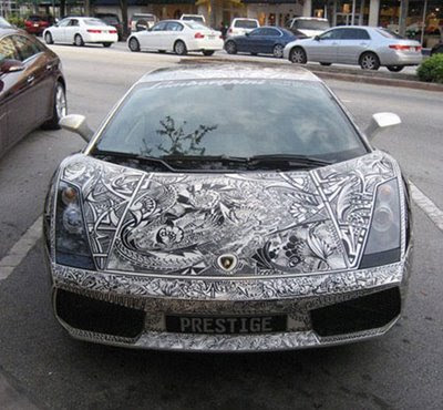 Lamborghini on Lamborghini Paint Tribal Modification  Like Graffiti Tribal Dragon