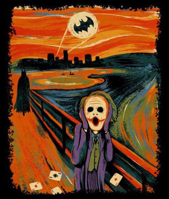 El grito de Munch - Versión Batman