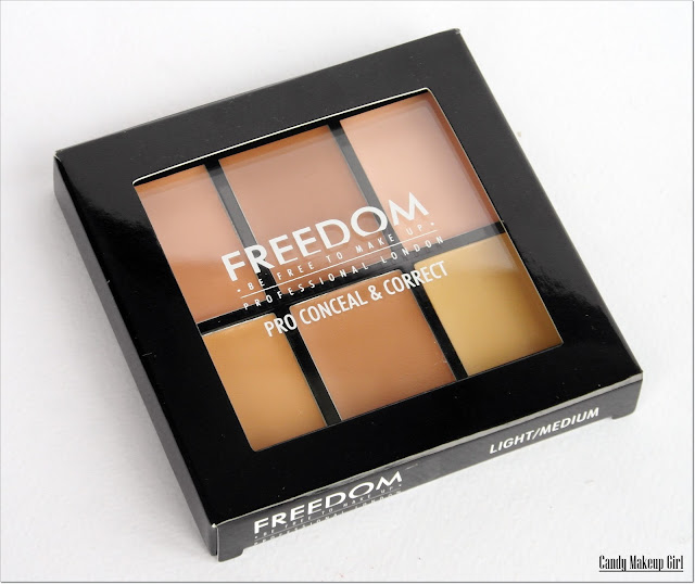 Freedom Makeup Pro Conceal Palette - Light/Medium