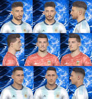 PES 2019 Facepack Argentina NT by Fede