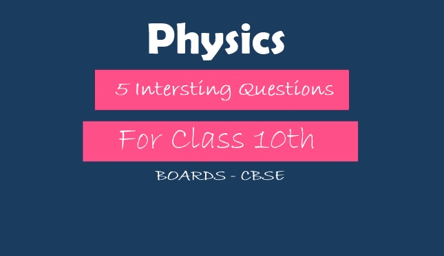 Physics question for class 10 from chap - electricity