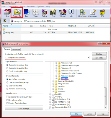 Penginstalan WinRAR x64 (64 bit) v4.11 Final + KeyReg