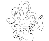 #16 Wii Fit Trainer Coloring Page