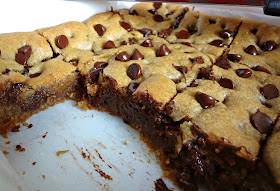 Whole Wheat Chocolate Chip Cookie Bars