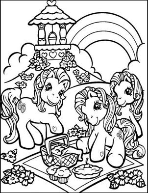 pequeño pony colorea-12