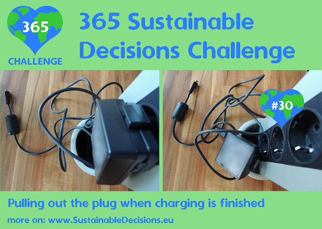 #30 - Pulling out the plug when charging is finished, saving energy, sustainable living, sustainability, climate action