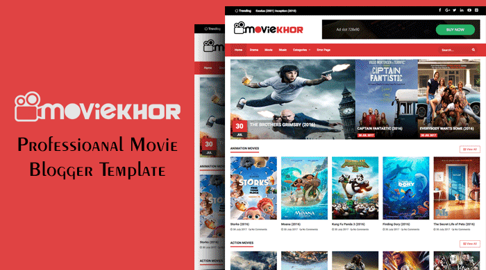 MovieKhor – Professional Movie Blogger Template