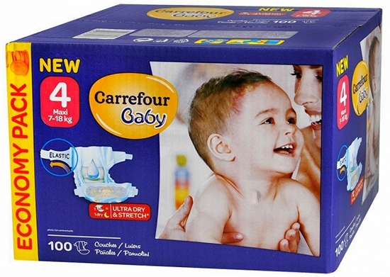 Pañales Carrefour Baby Talla 4