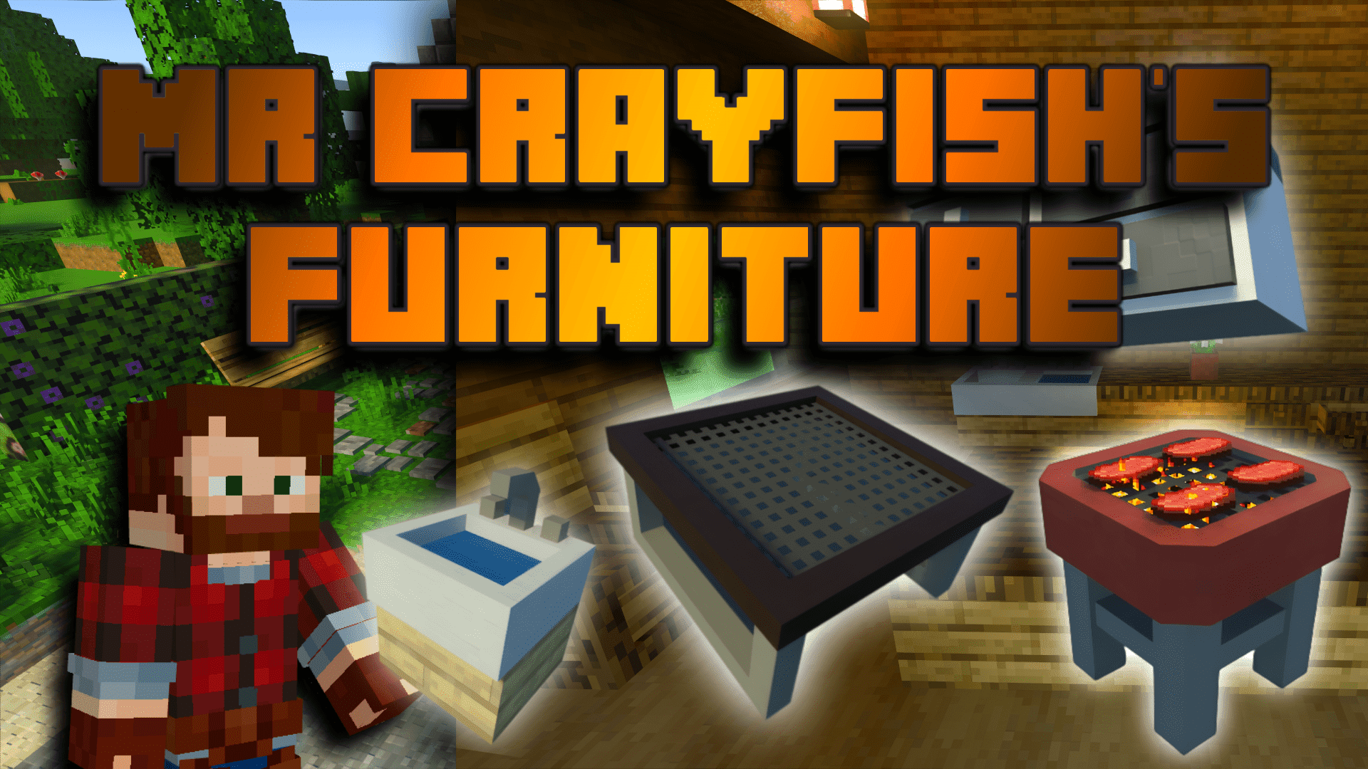 MrCrayFish Furniture Add-on V1.0 (Unofficial Port) for 1.20.30+