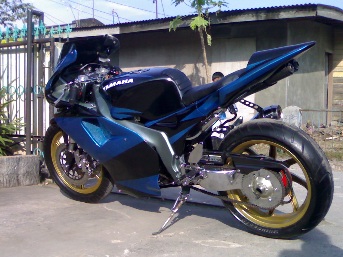 Modifikasi Jupiter Z MV Agusta Style