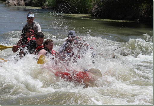 white water rafting worst bit