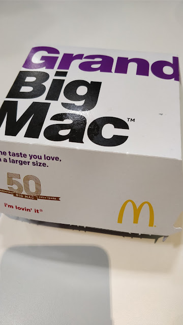 Grand Big Mac packaging #BigMac50