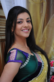 kajal agarwal cute pictures in saree