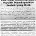 Doa untuk mendapatkan jodoh