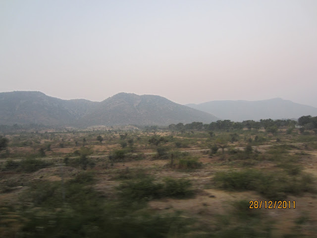view from train