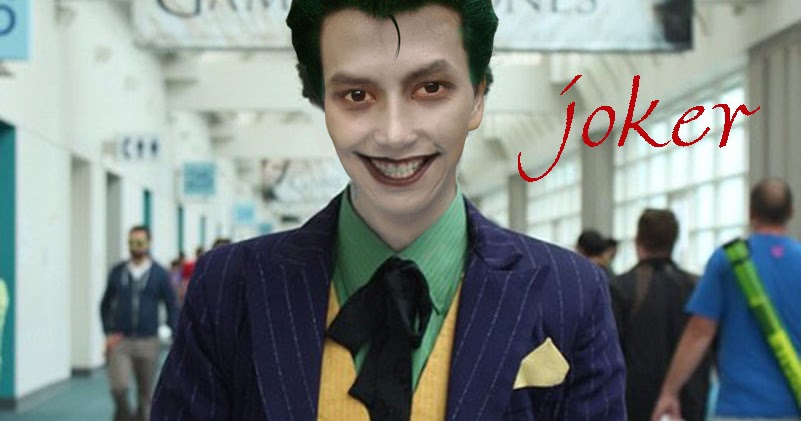 Merubah wajah Jadi Karakter Joker Dengan Photshop  narutonix
