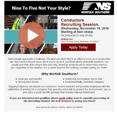 Conductors Recruiting Session Nov 16, 2016