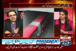 Live With Dr. Shahid Masood (Mega Corruption NAB Mein List..!!) – 7th July 2015