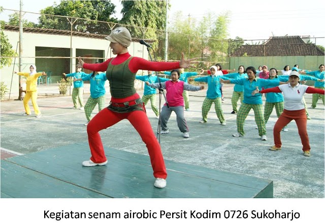 Kegiatan Ibu-ibu Persit Kodim 0726 Sukoharjo