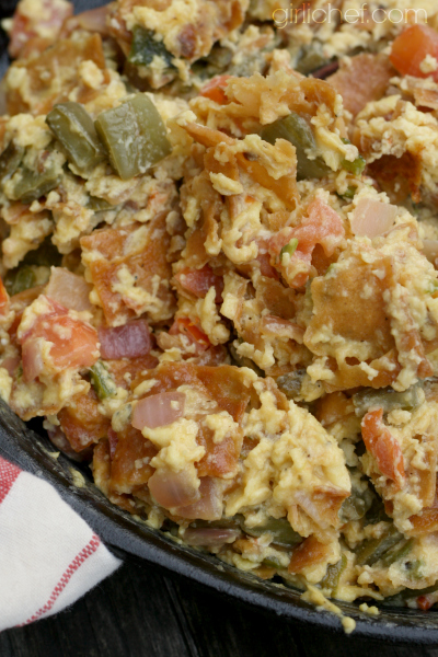 Migas con Nopales