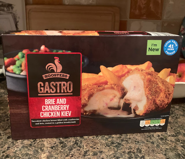 Roosters Gastro Brie and Cranberry Chicken Kiev (Aldi)