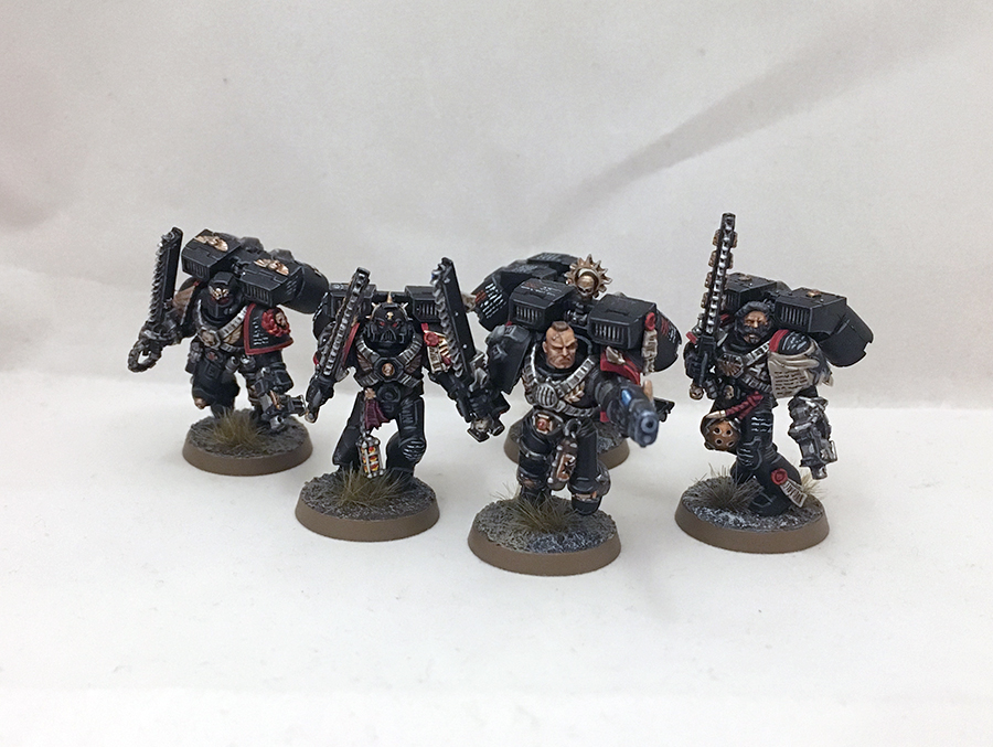 Black Templars vanguard veterans