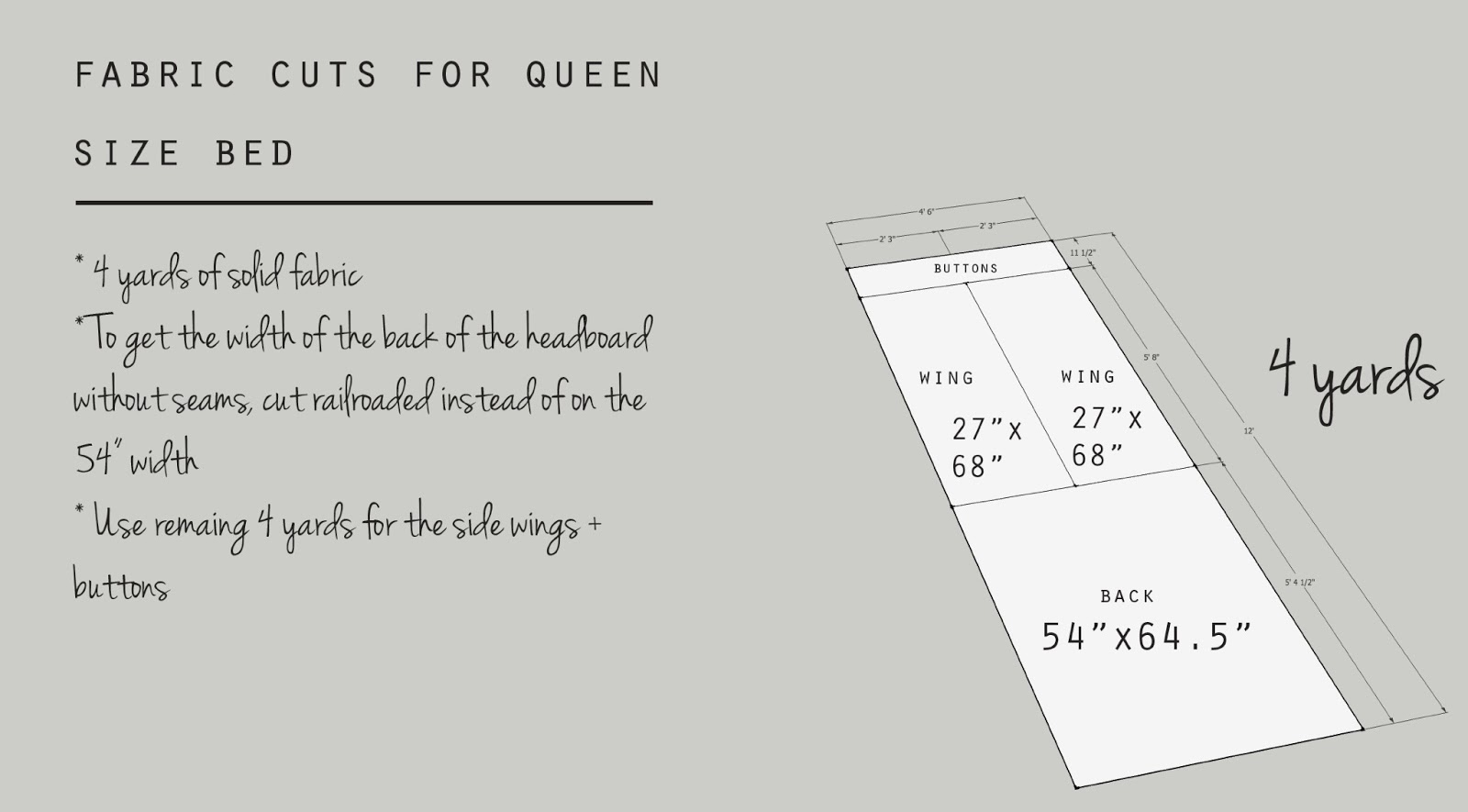 queen bed headboard plans